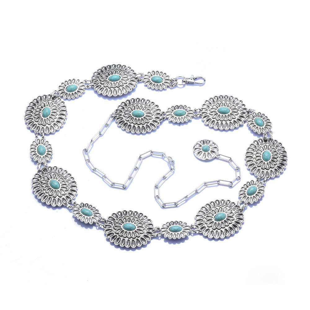 Body Jewelry Indian - Новинка 2025 года, индийские посеребренные винтажные
