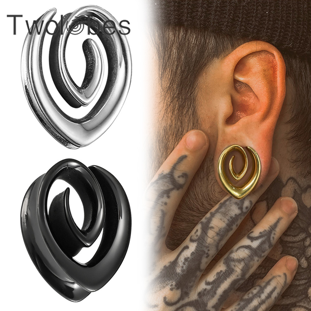 Body Jewelry Hangers - Twolobes 2 шт. спиральные простые вешалки