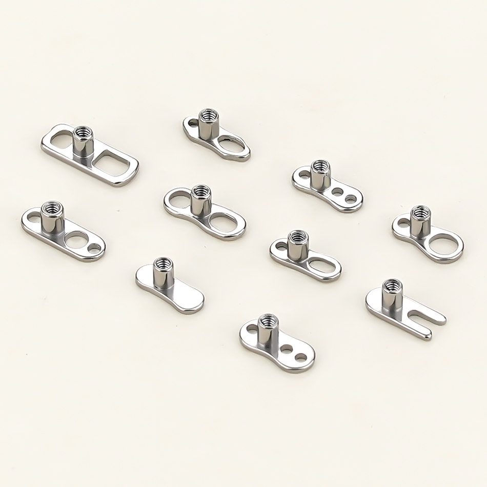 Dermal Anchor Top - 5/10/50 шт. титановых баз для дермальных