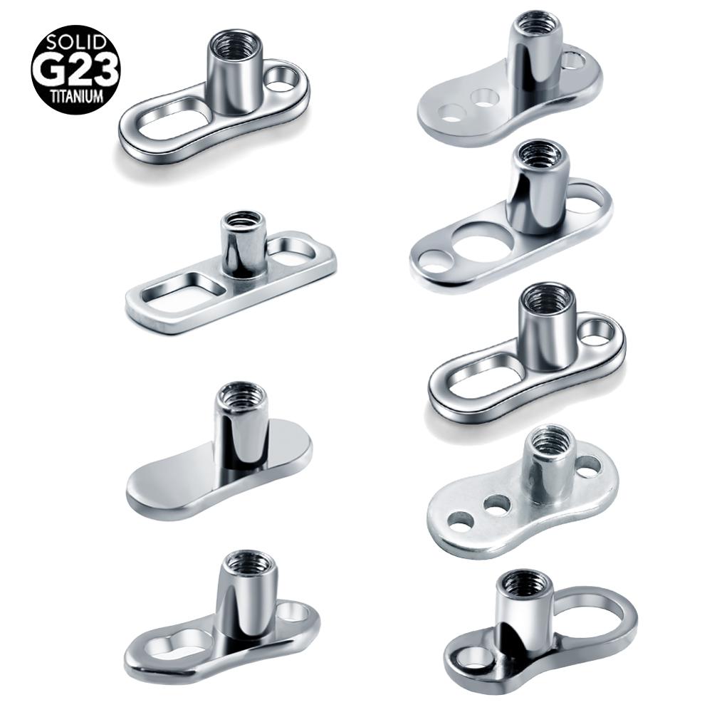Dermal Anchor Top - 10 шт./лот G23 титановый микро-кормальный набор