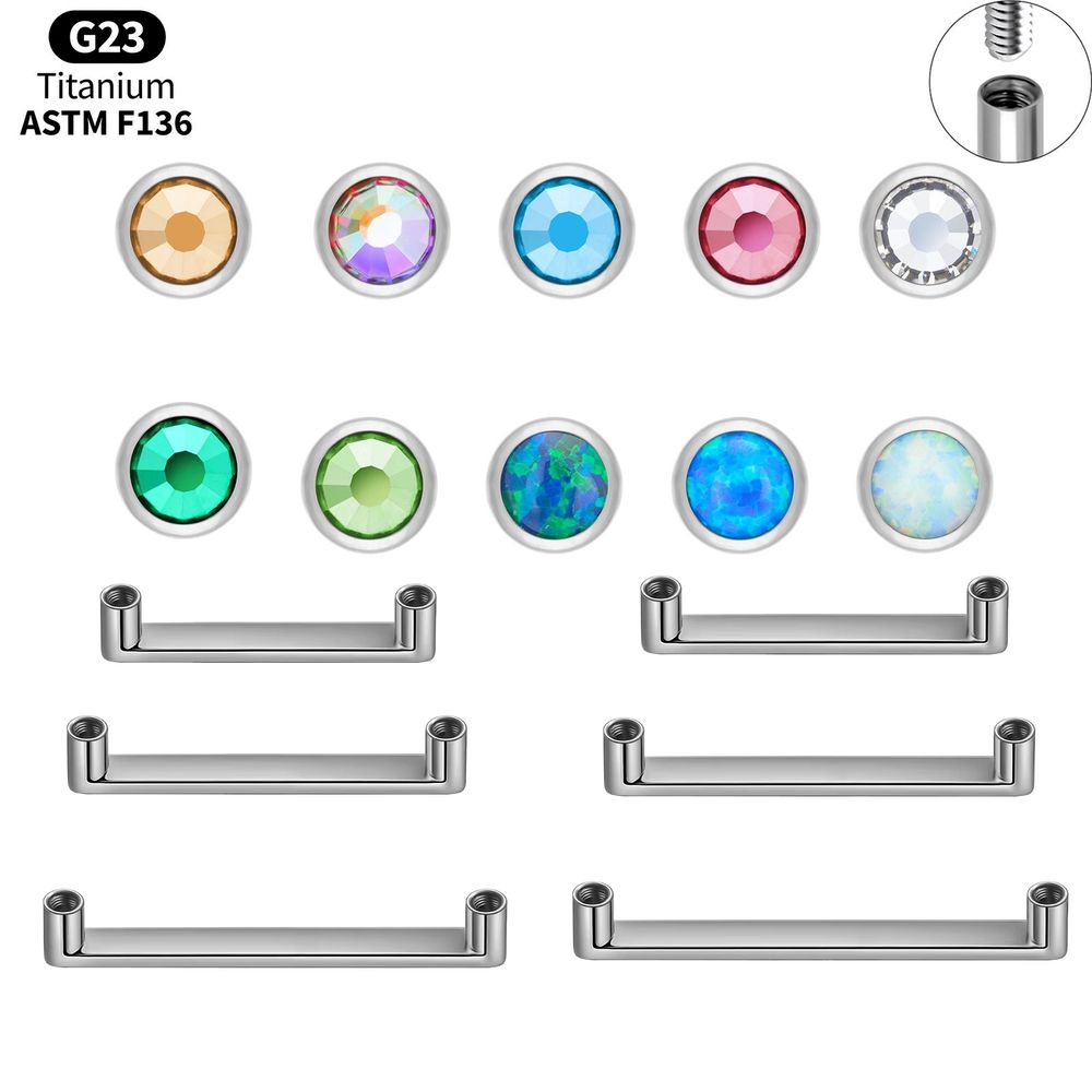 Dermal Anchor Top - Титановый дермальный анкер ASTM F136 с