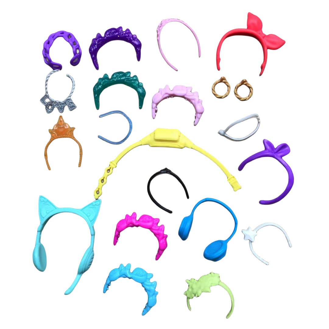Body Jewelry Hoops - Многофункциональная кукла, повязка на голову, серьги,