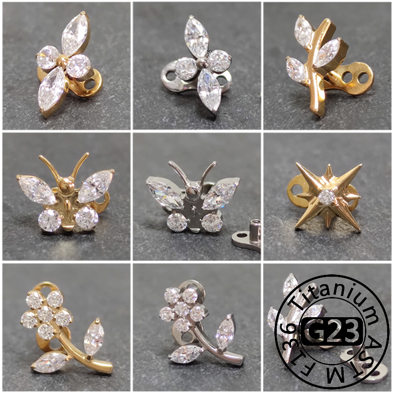 G23 Титан Циркон Микро Шкірный – обзор и цена Dermal Anchor Top