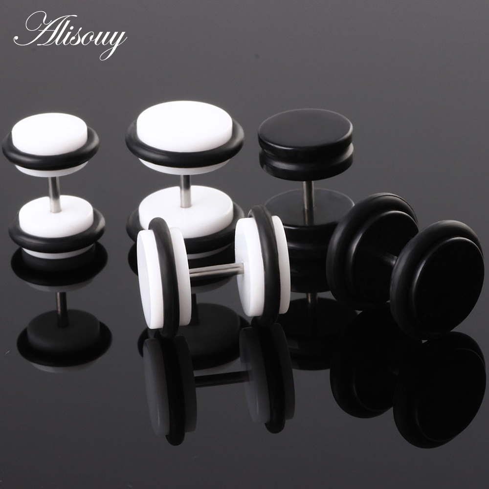 2 шт. акриловые поддельные бер – обзор и цена Body Jewelry Ear Gauges