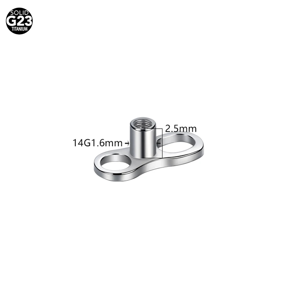 5/10/50 шт. титановых баз для  – обзор и цена Dermal Anchor Top