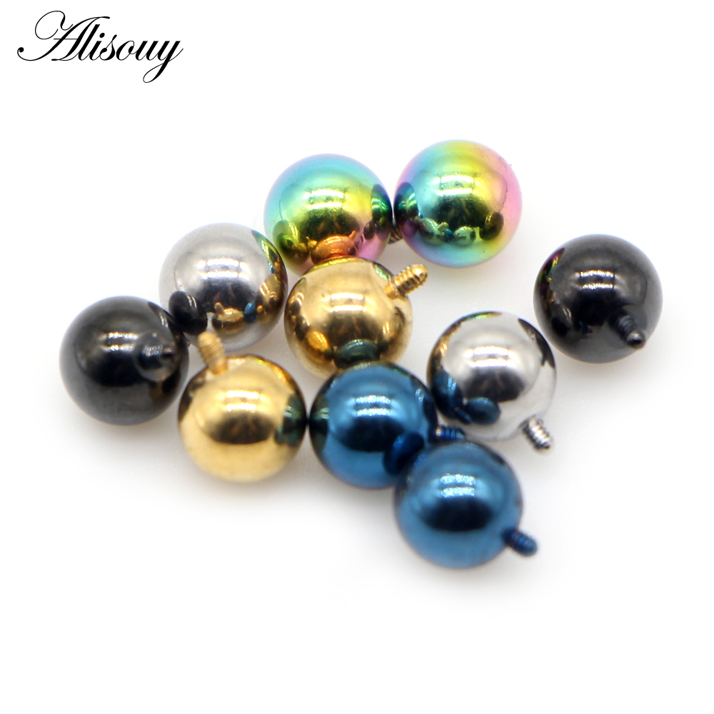 Alisouy 2 шт. 3/4/5/6 мм 16 г  – обзор и цена Dermal Anchor Top