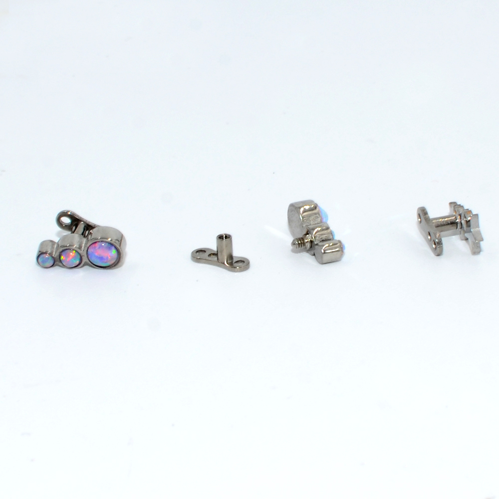 1 шт. стальное/титановое основ – обзор и цена Dermal Anchor Top