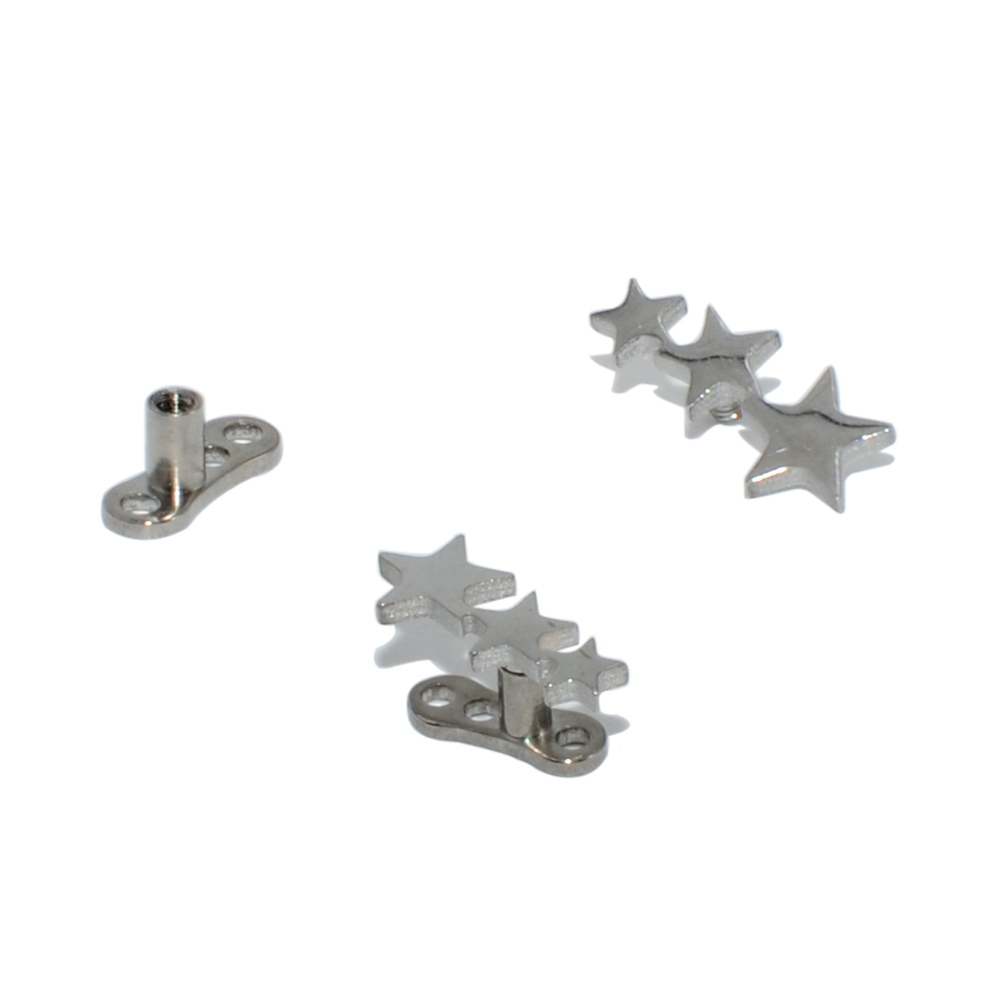 1 шт. стальное/титановое основ – обзор и цена Dermal Anchor Top