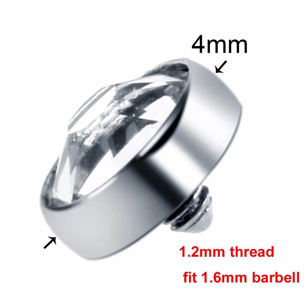 1 шт. G23 титановый кожаный як – обзор и цена Dermal Anchor Top