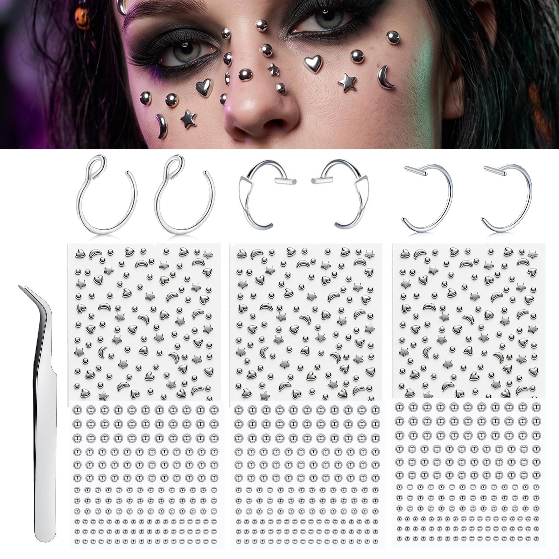Накладные украшения для лица:  – обзор и цена Body Jewelry Hoops