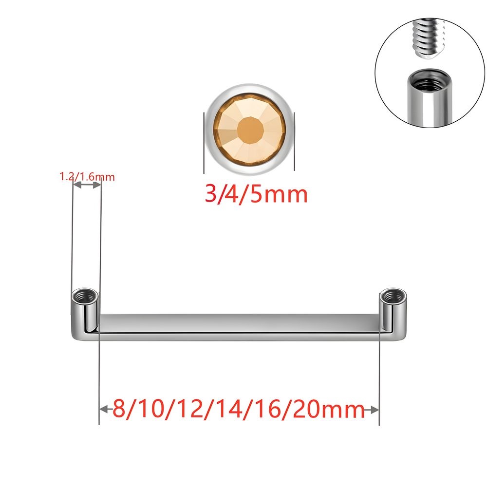 Титановый дермальный анкер AST – обзор и цена Dermal Anchor Top