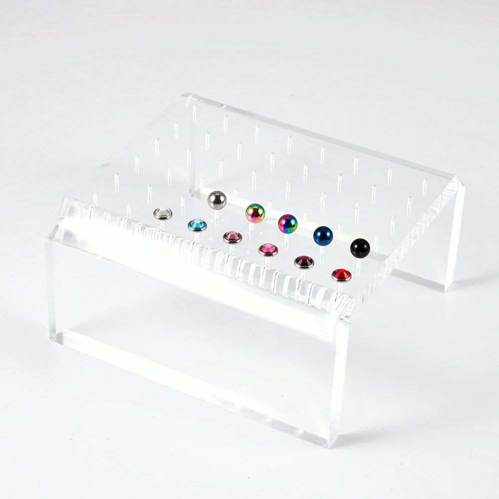 Акриловая прозрачная витрина,  – обзор и цена Body Jewelry Holder