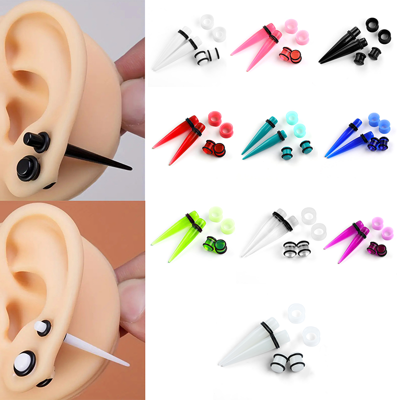 50 шт. набор акриловых ушных м – обзор и цена Body Jewelry Ear Gauges