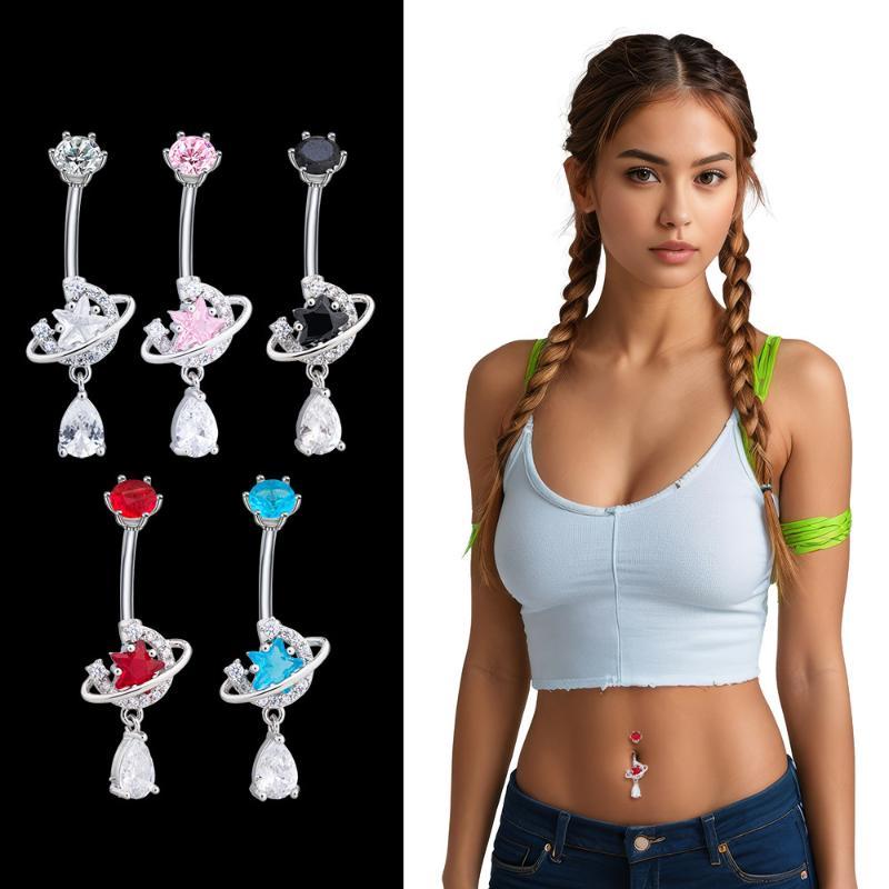 Кольцо для пирсинга пупка с кр – обзор и цена Body Jewelry Universe