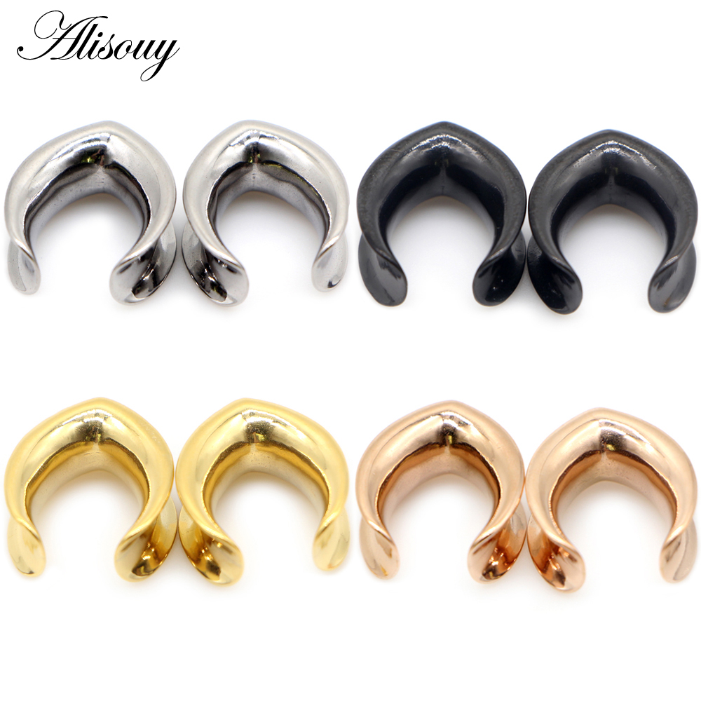 Alisouy, 2 шт., 6-30 мм, глянц – обзор и цена Body Jewelry Ear Gauges