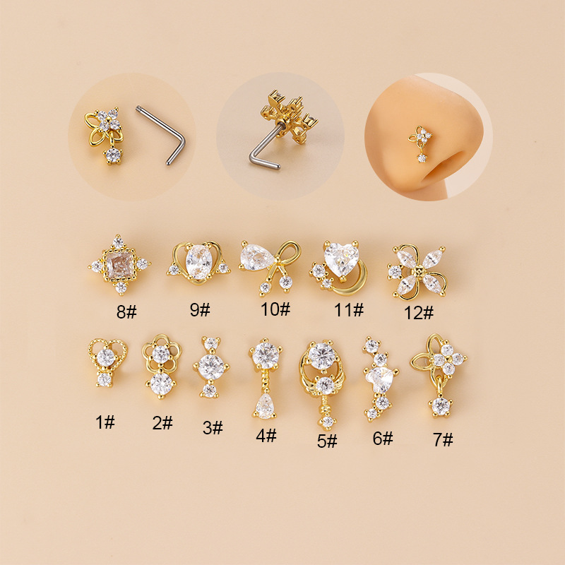 1 шт. 20G 316L хирургическая н – обзор и цена Body Jewelry Indian
