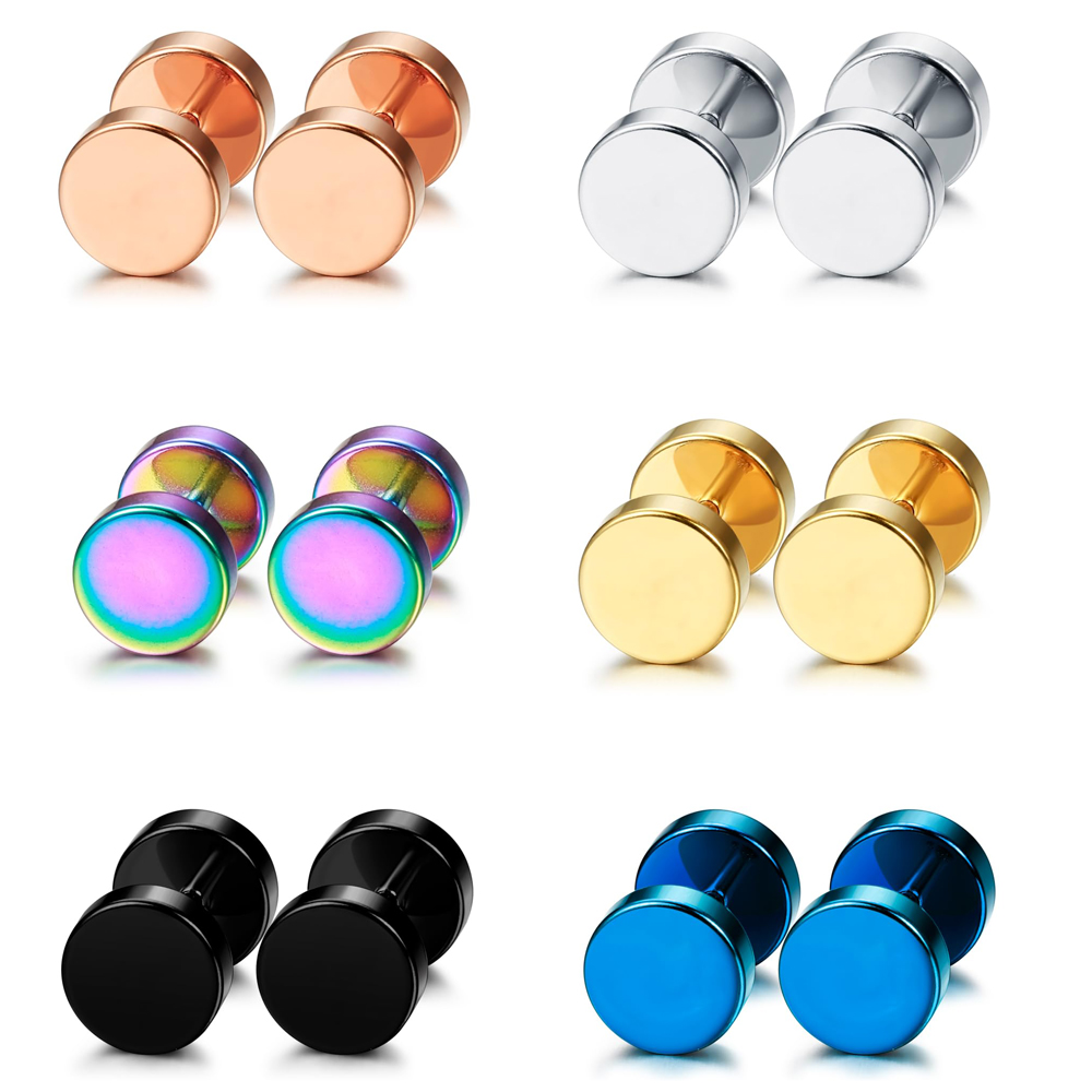 Серьги-гвоздики из нержавеющей – обзор и цена Body Jewelry Ear Gauges