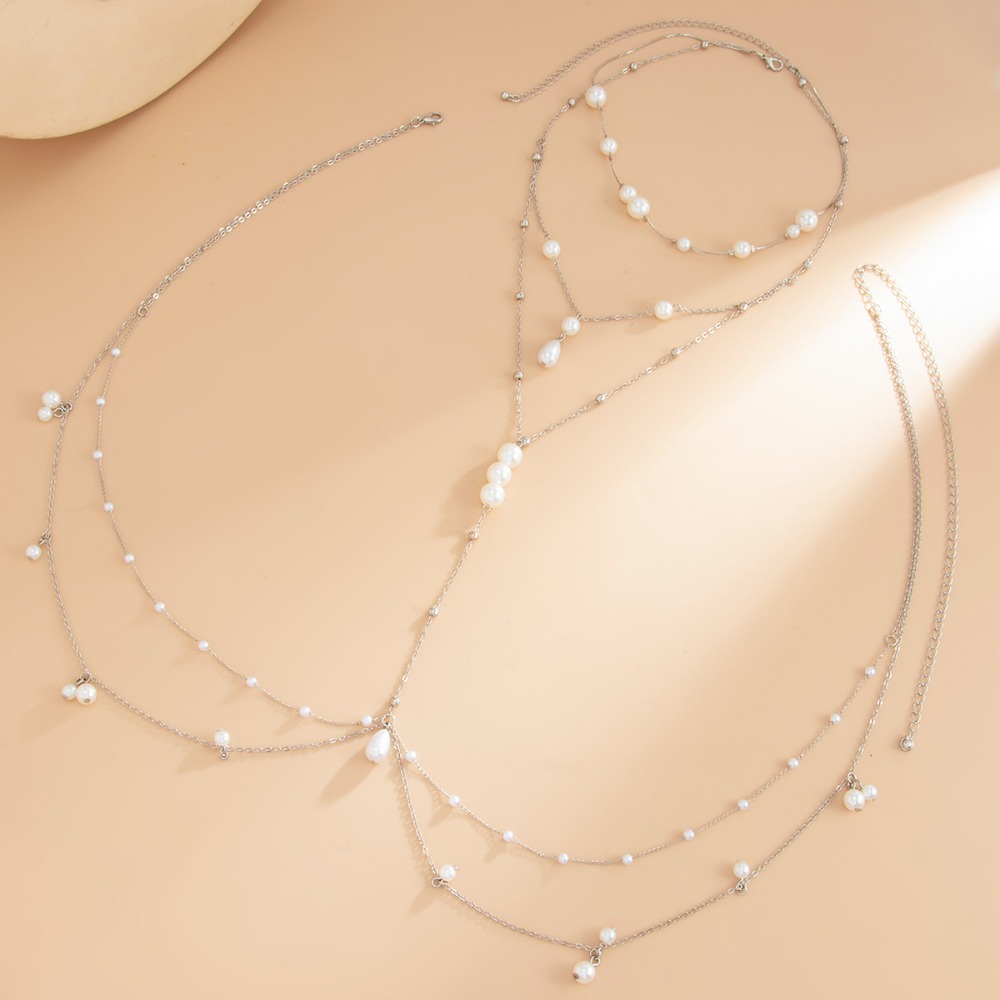 Многослойное ожерелье из искус – обзор и цена Body Jewelry By The Chain Gang