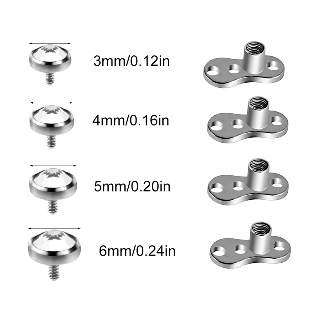 9 шт.-1 шт., хирургическая ста – обзор и цена Dermal Anchor Top