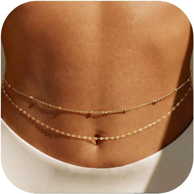 Позолоченная цепочка на талию  – обзор и цена Body Jewelry By The Chain Gang