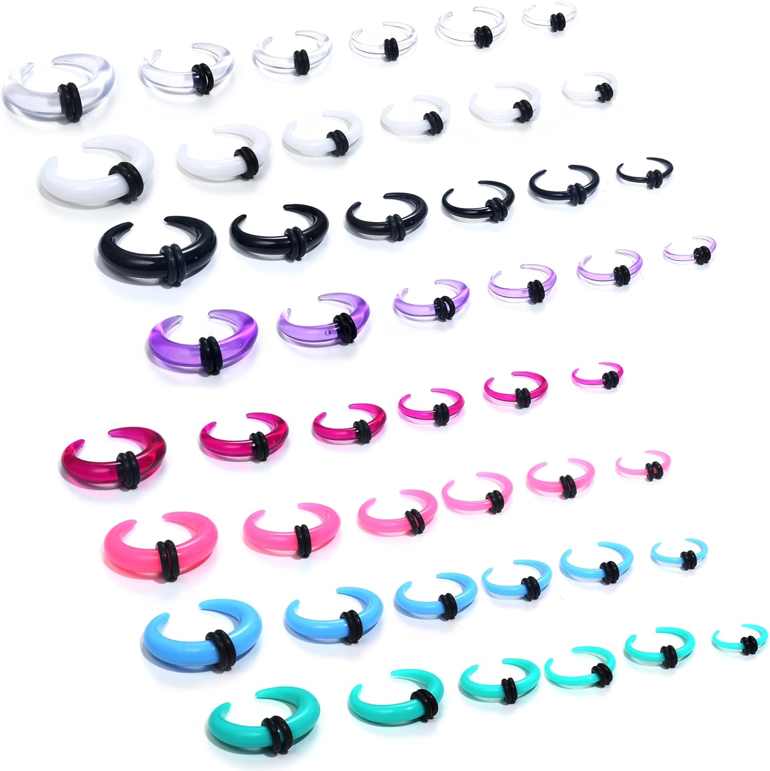 Florideco 4G-14G акриловый ком – обзор и цена Body Jewelry Ear Gauges