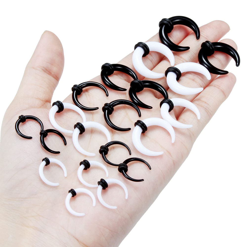 Большие кольца для перегородки – обзор и цена Body Jewelry Ear Gauges